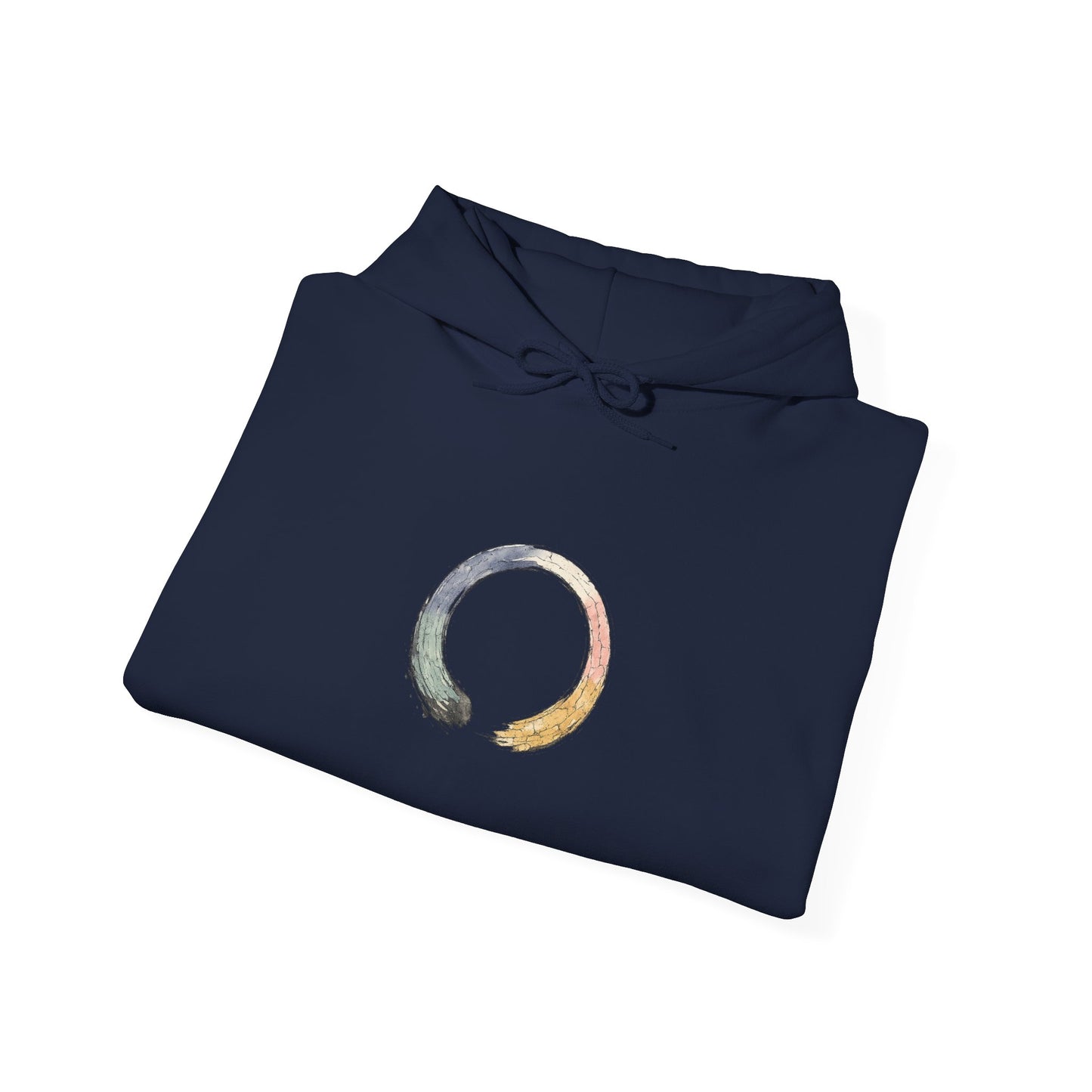 Enso Circle Hoodie — Minimal Zen