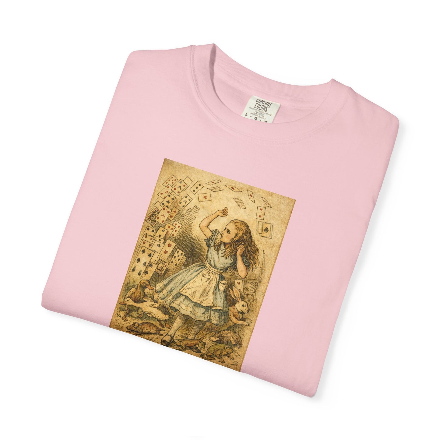 Alice in Wonderland Vintage Illustration T-Shirt