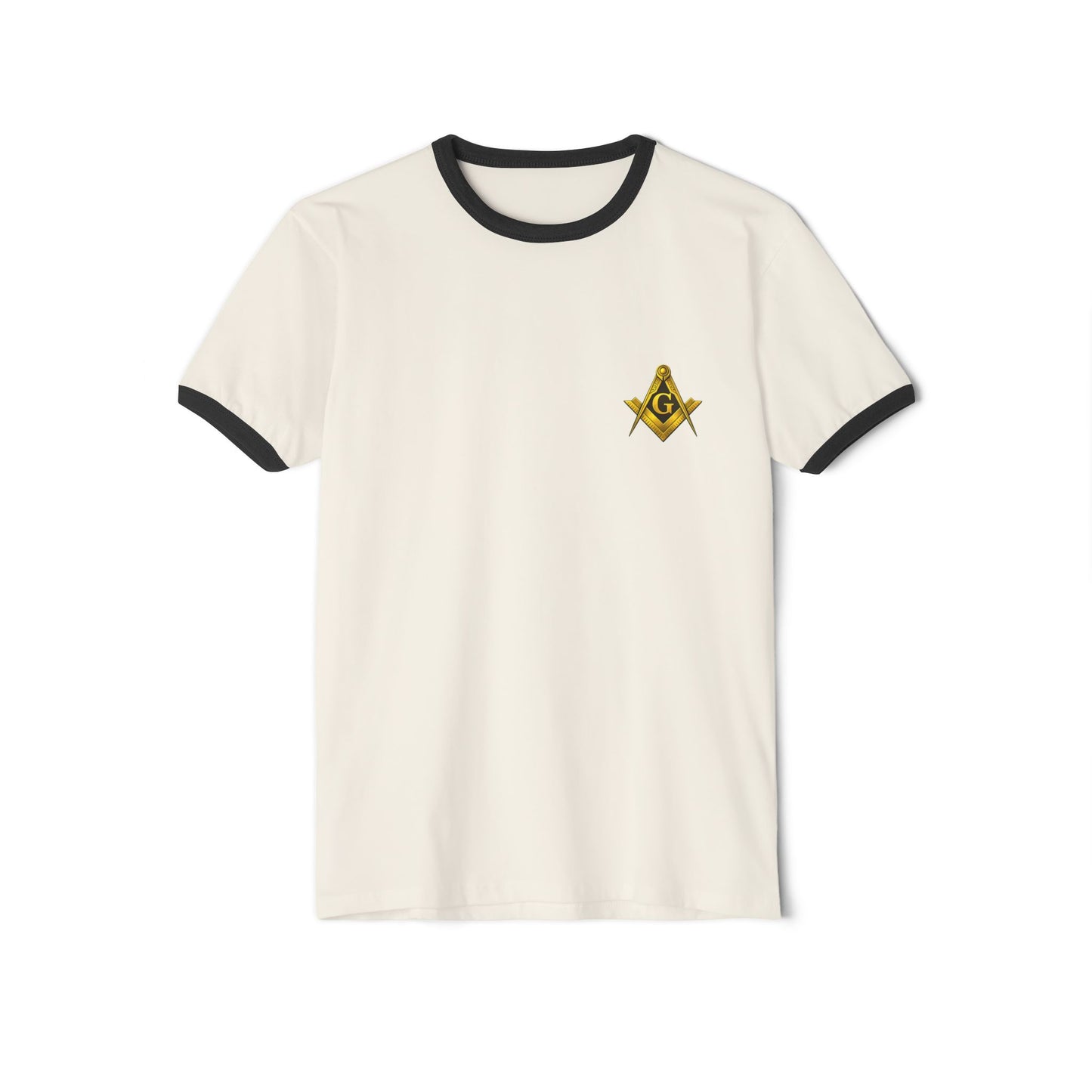 Master Mason Square & Compass Ringer T-Shirt