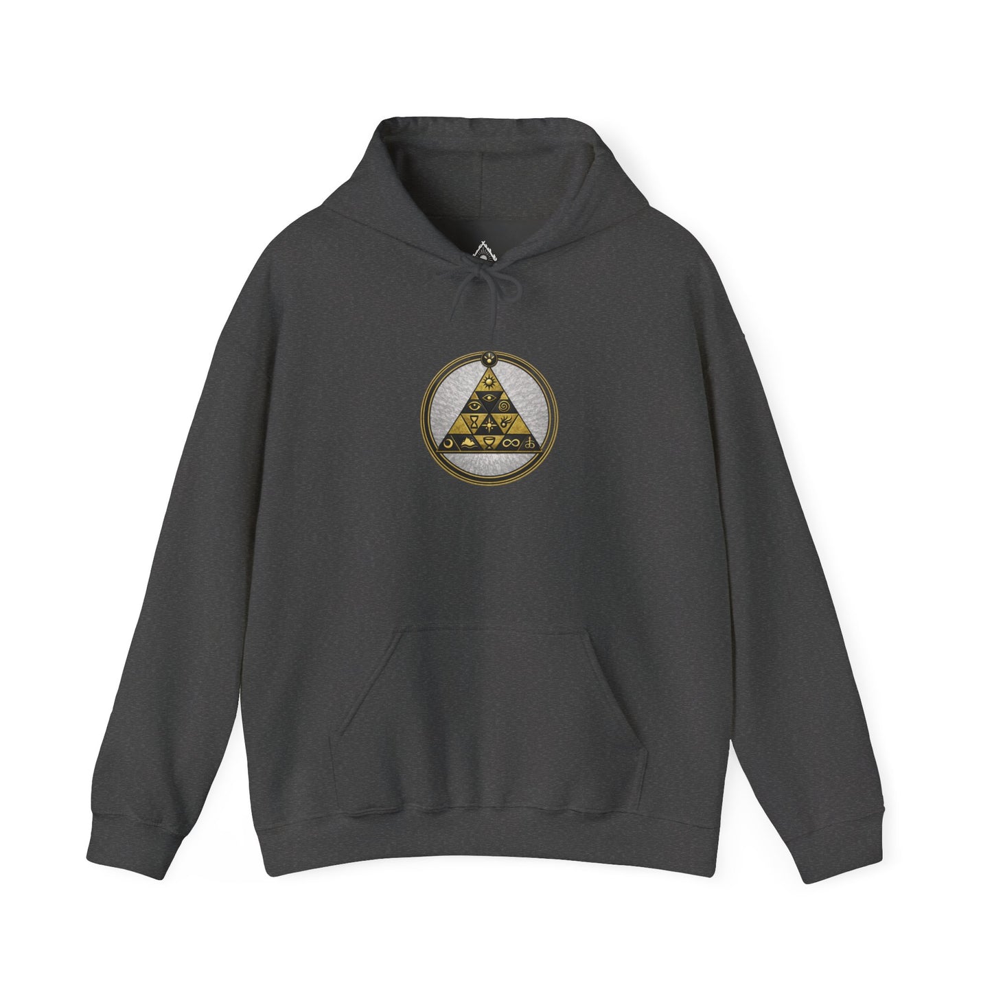 Golden Symbolic Triad Hoodie