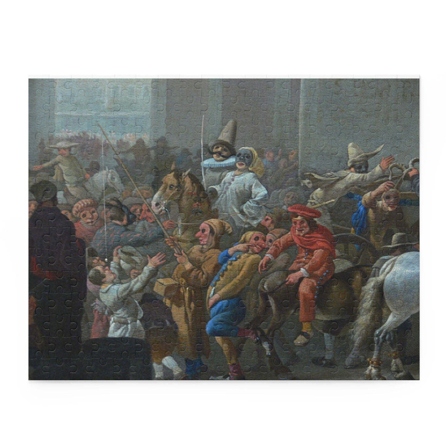 Saturnalia Jigsaw Puzzle - Classic Painting 120/252/500-Piece