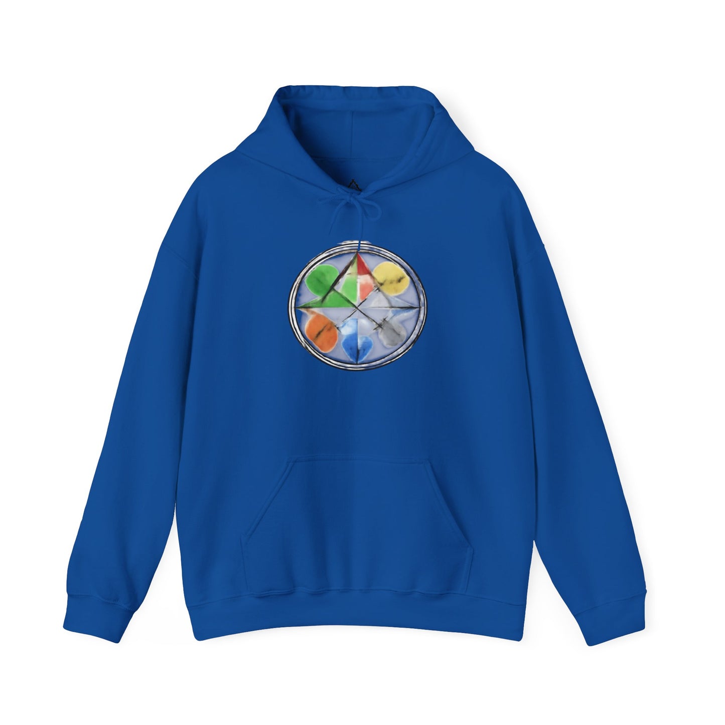 Elements Unisex Hoodie – Minimal Geometric Symbol
