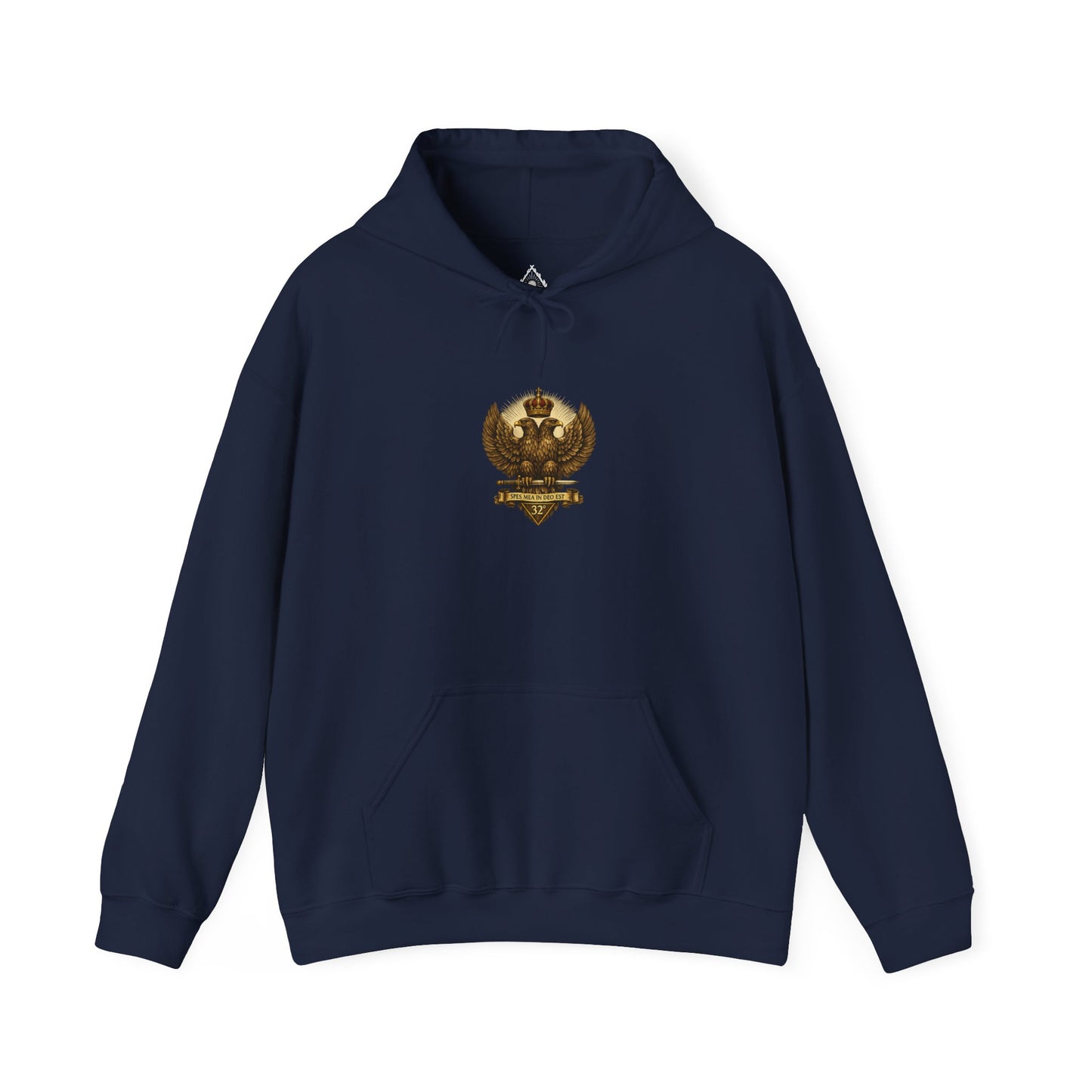 Double Headed Eagle Emblem (Color) Hoodie — Aletheia Crest Pullover