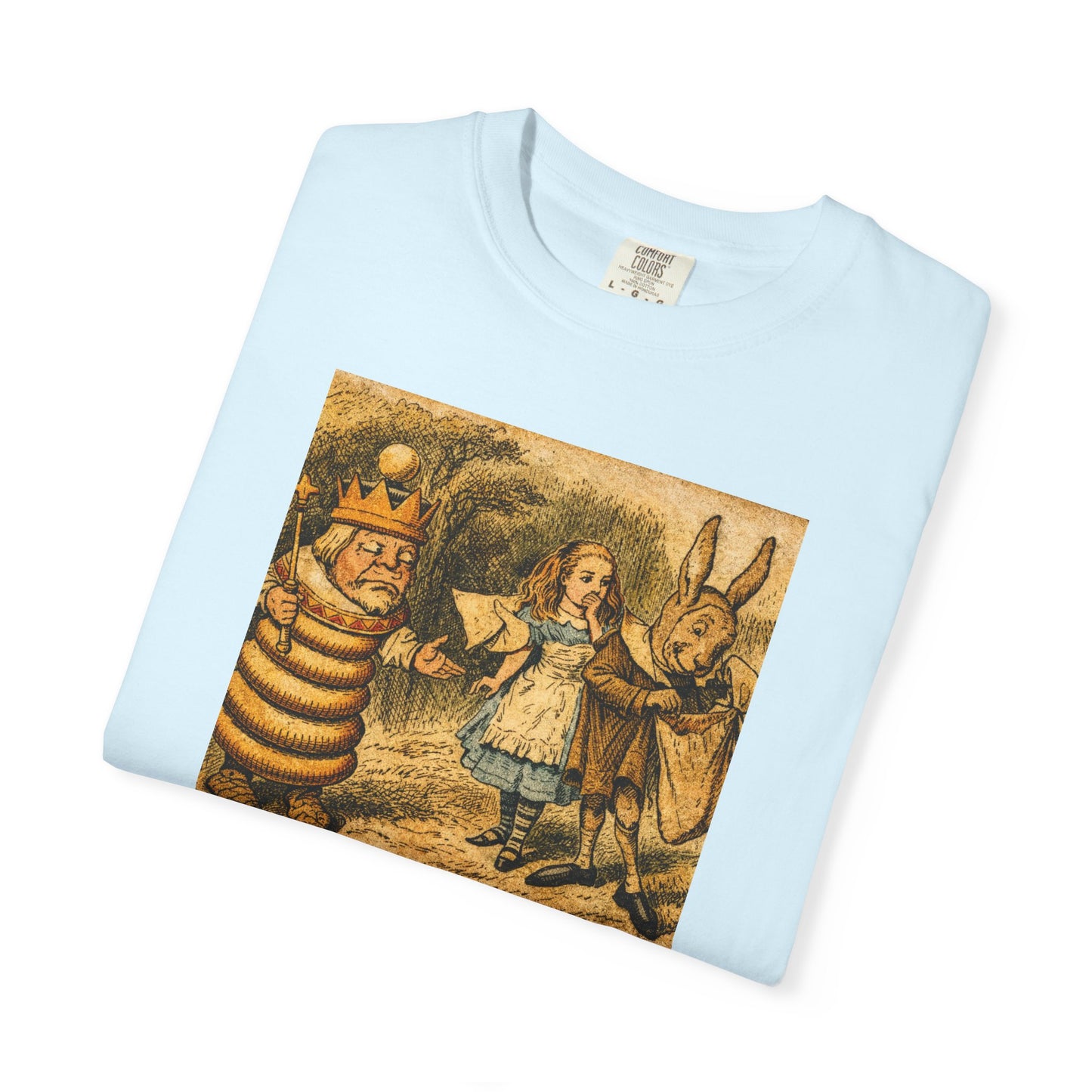 Alice in Wonderland Vintage Illustration T-Shirt