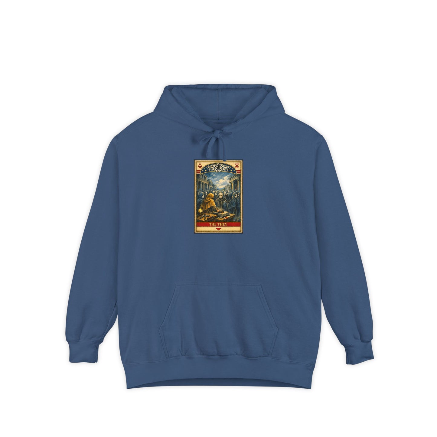 The They Hoodie – Heavyweight Garment-Dyed Unisex Hoodie