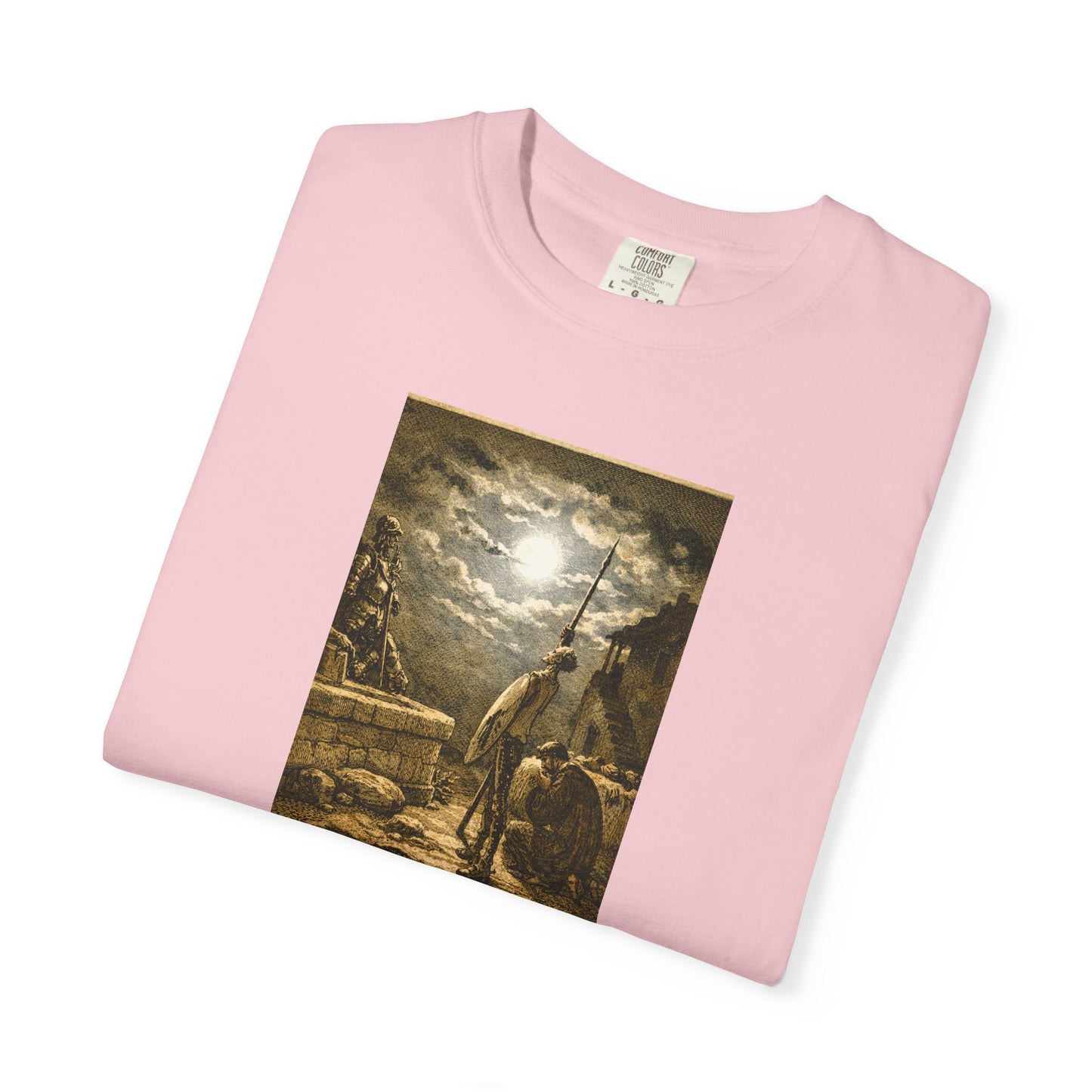 Don Quixote De La Mancha T-Shirt — Minimal Text