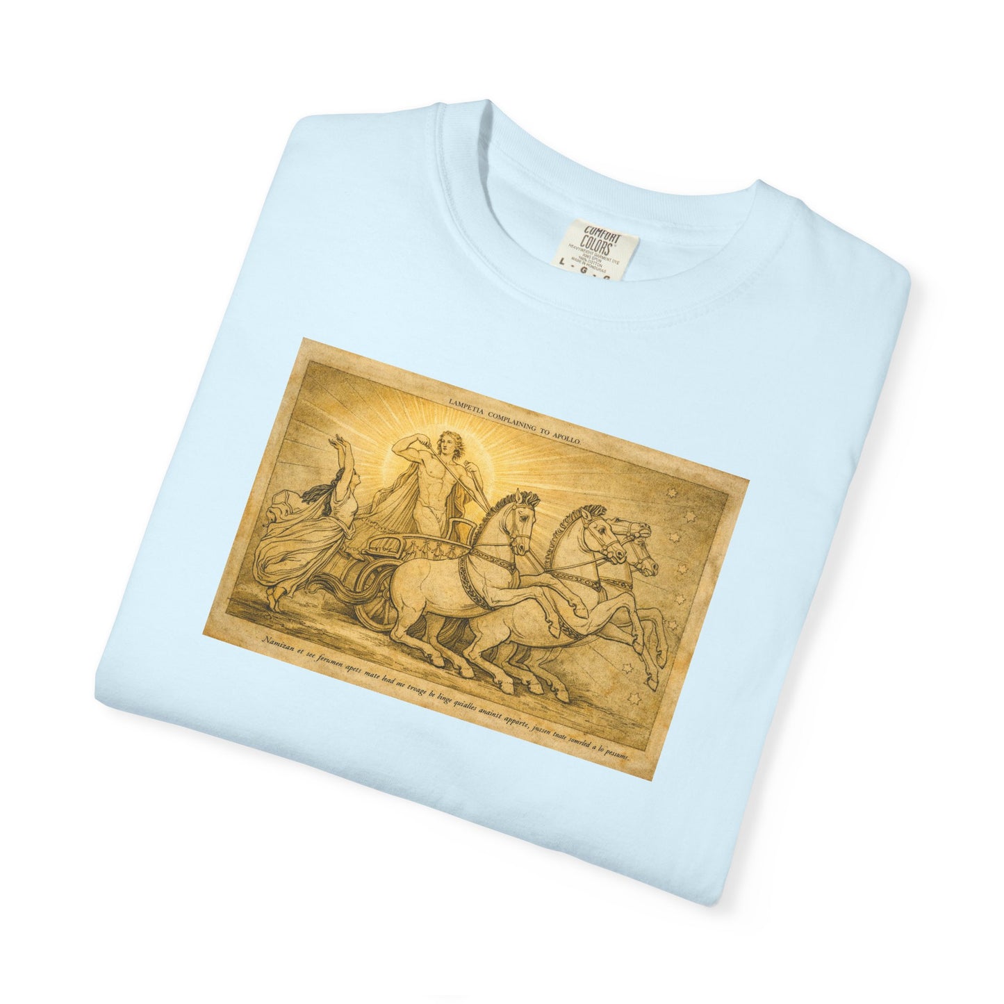 Lampetia Complaining to Apollo — Vintage Solar Chariot T-Shirt