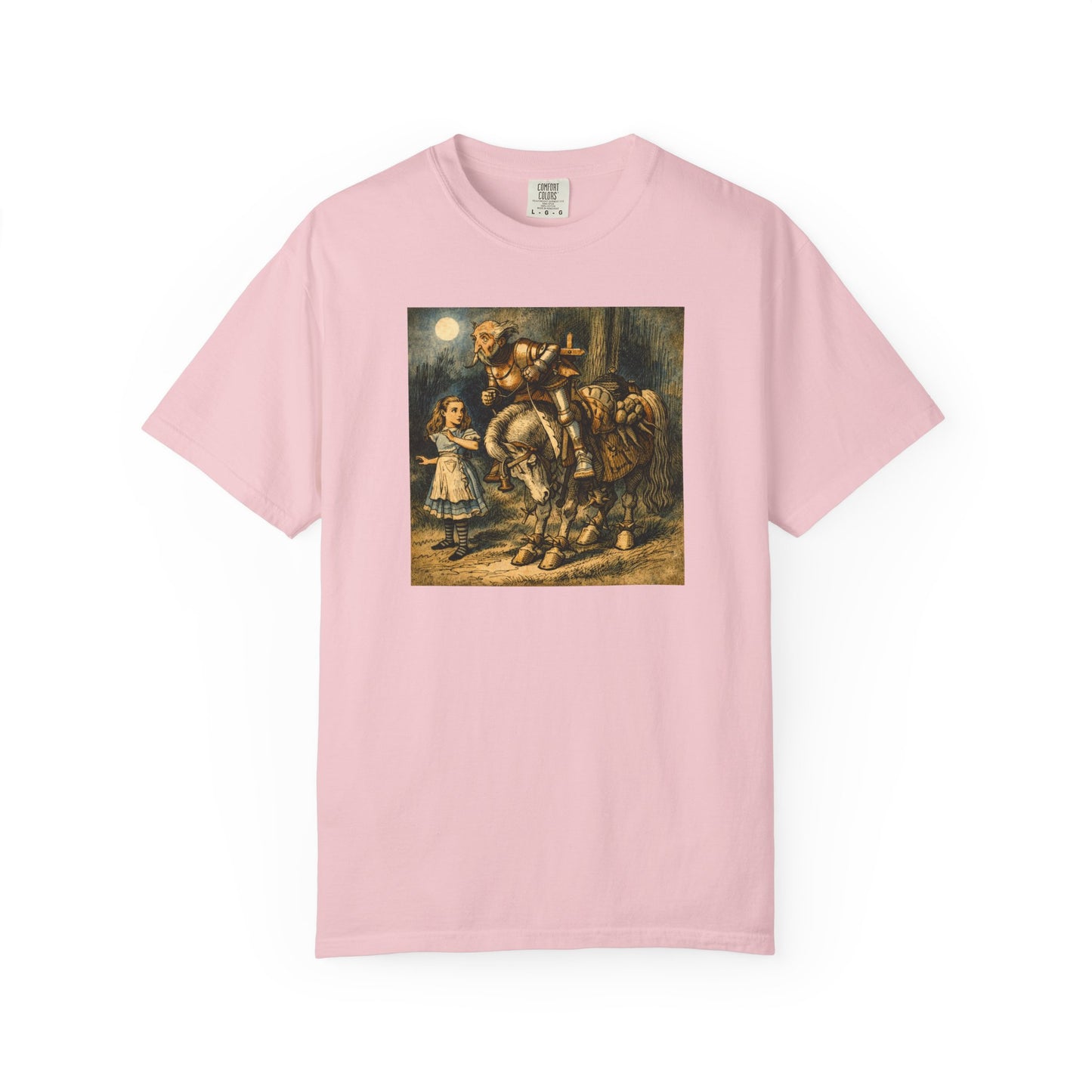 Vintage Fairy Tale Alice T-Shirt — Moonlit Children Art Print
