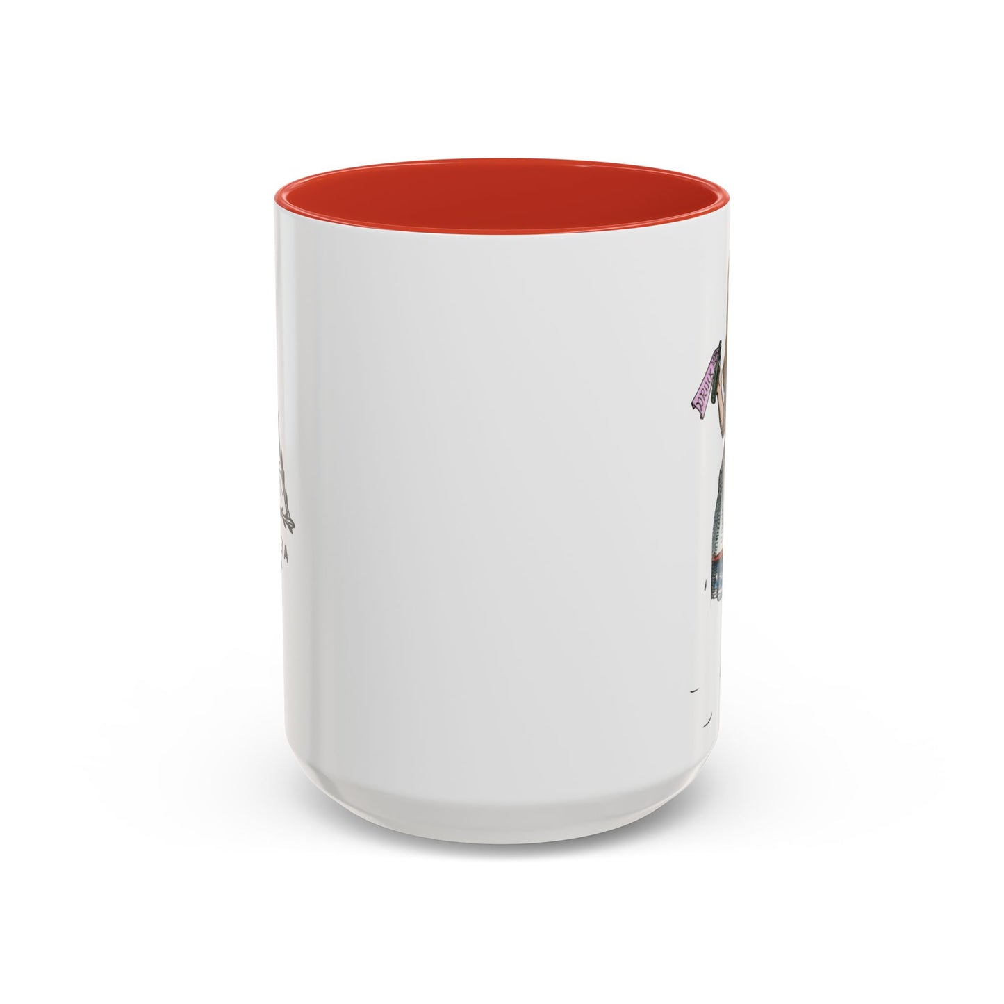 Alice in Wonderland Accent Coffee Mug – Vintage Alice Illustration (11/15 oz)