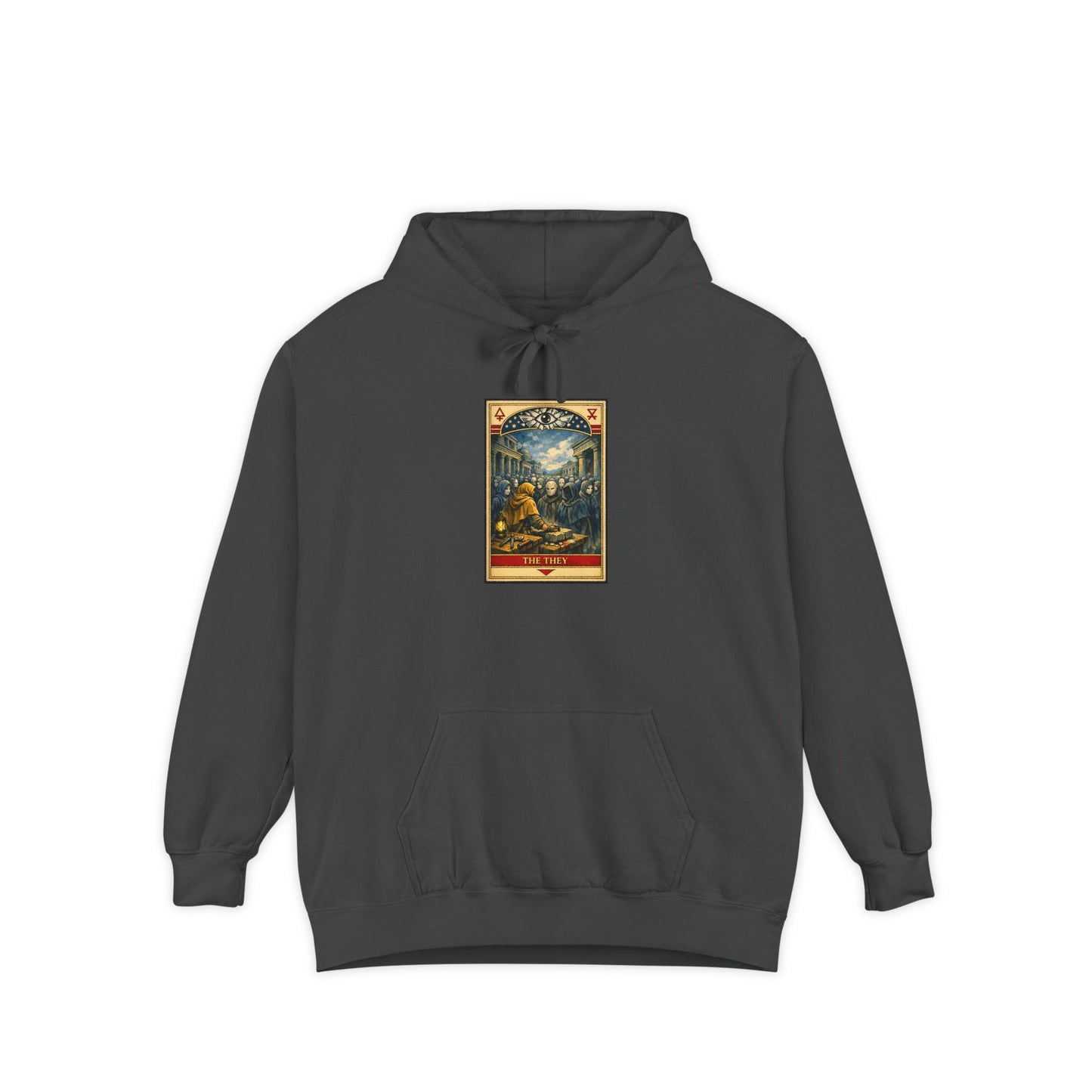 The They Hoodie – Heavyweight Garment-Dyed Unisex Hoodie