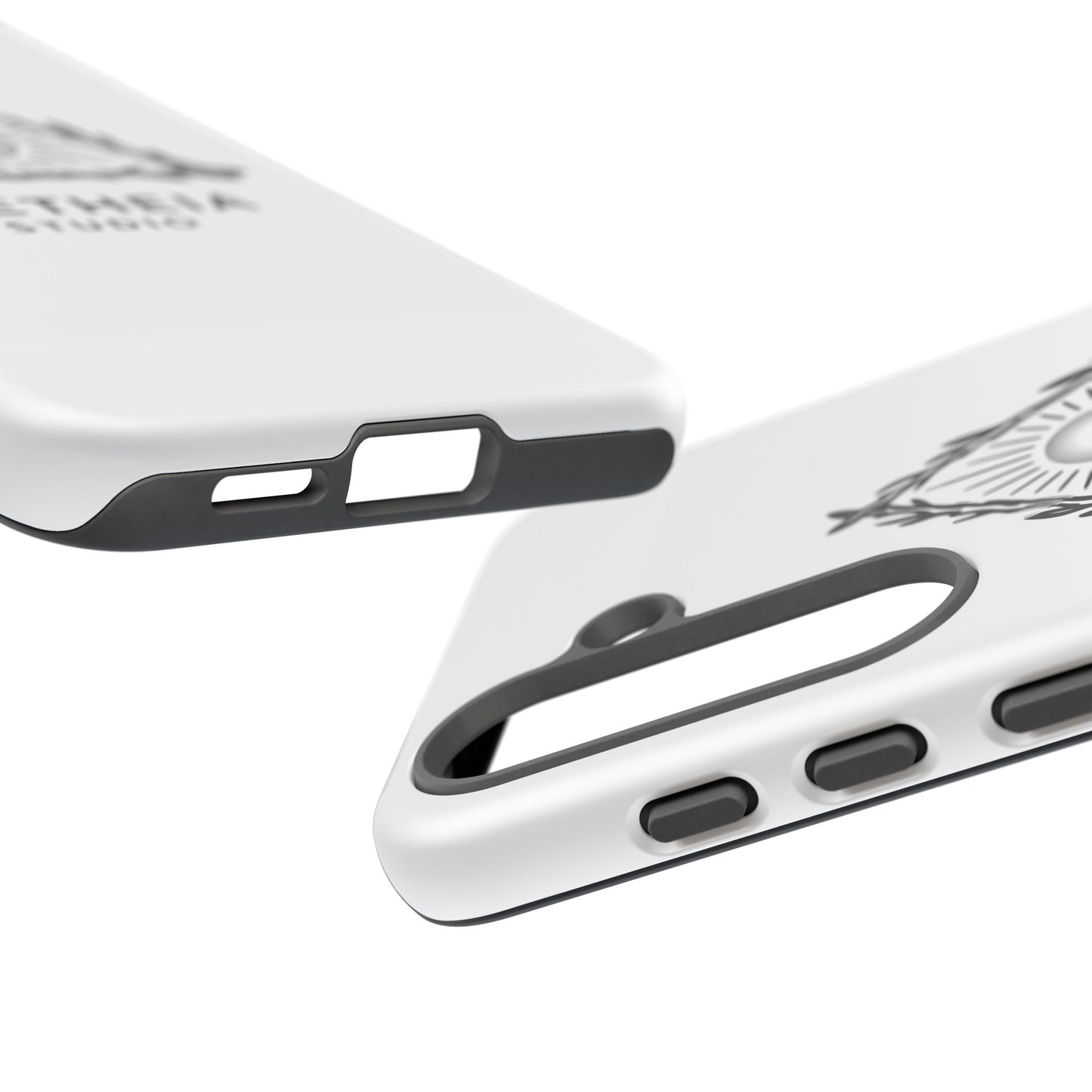 Aletheia Studio Sun Triangle Phone Case — Protective Tough Phone Case with Minimalist Logo