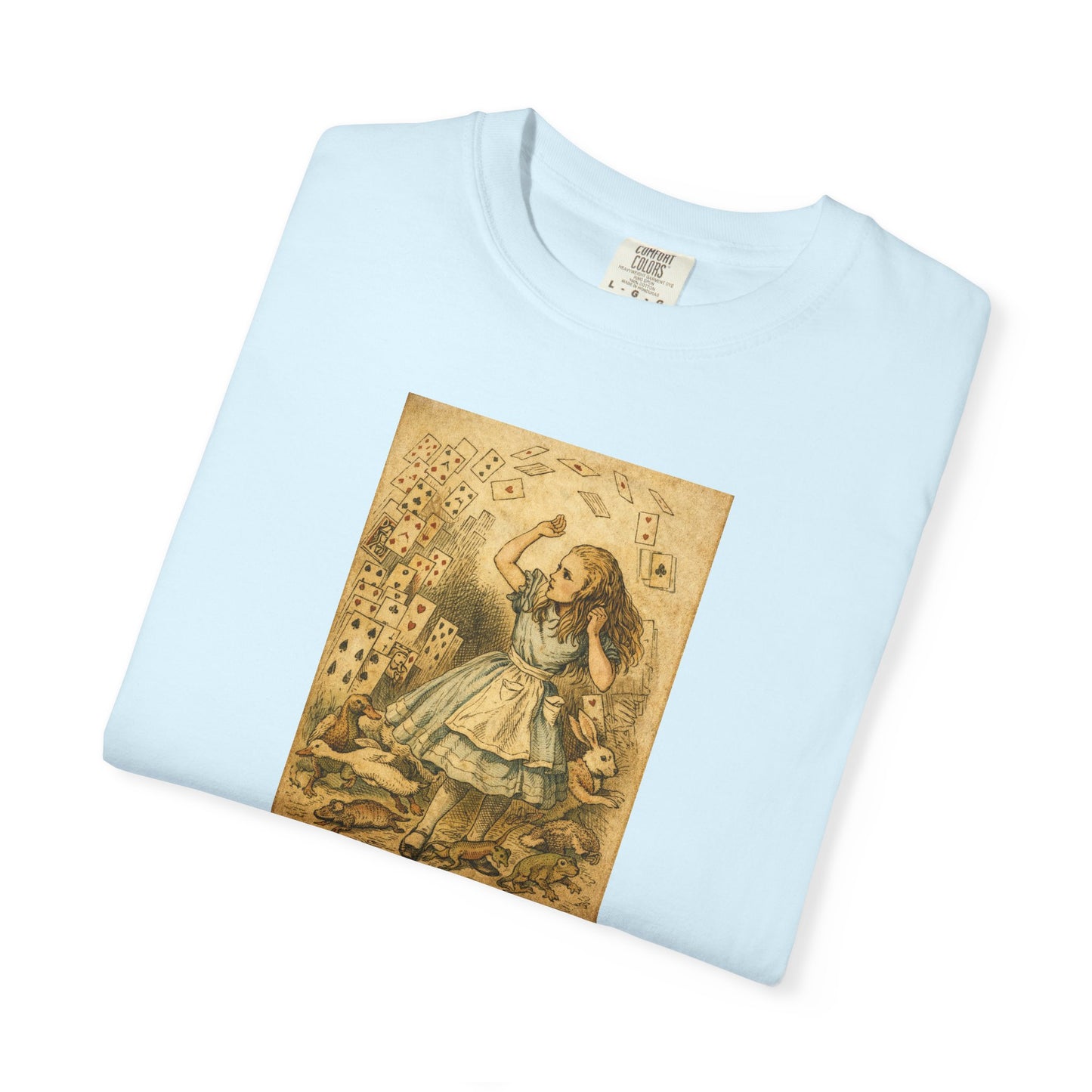 Alice in Wonderland Vintage Illustration T-Shirt