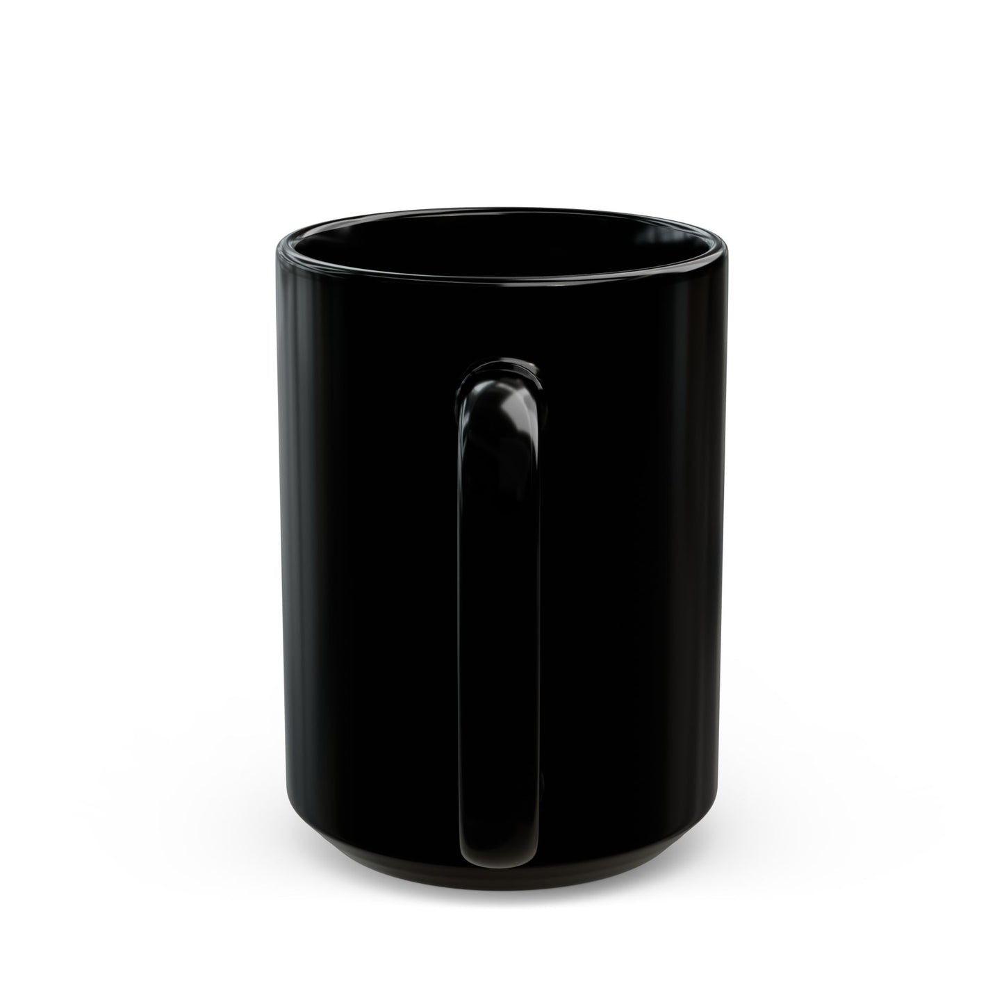 Dragon Ouroboros Black Mug — The Eternal Serpent