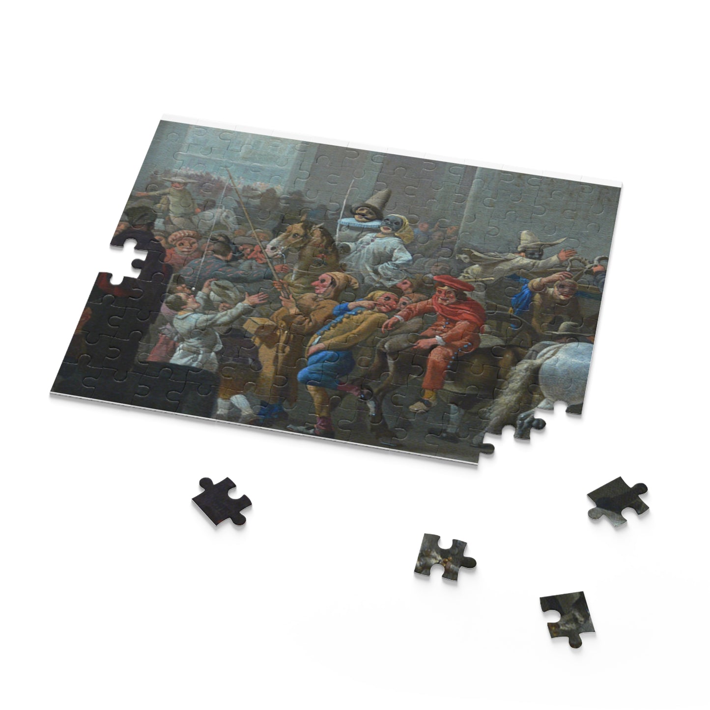 Saturnalia Jigsaw Puzzle - Classic Painting 120/252/500-Piece