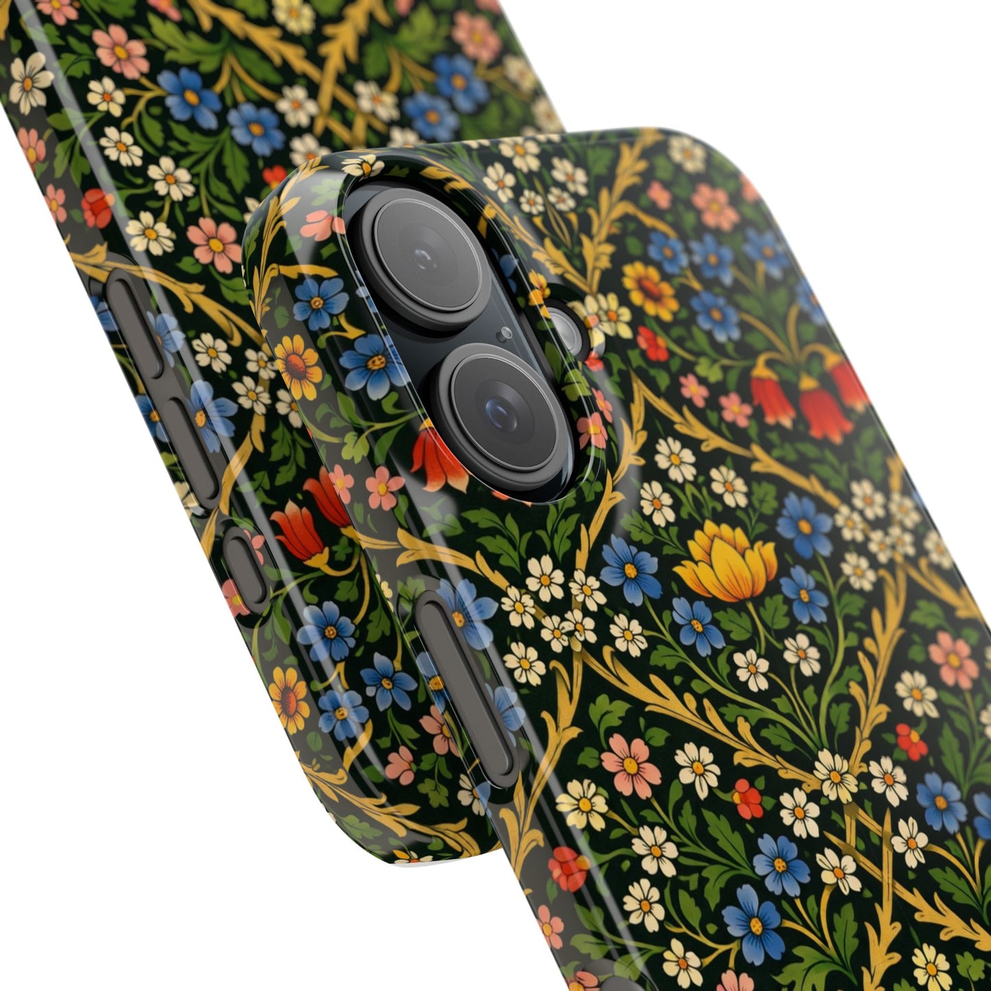 Slim Phone Case — Vintage William Morris Floral Pattern