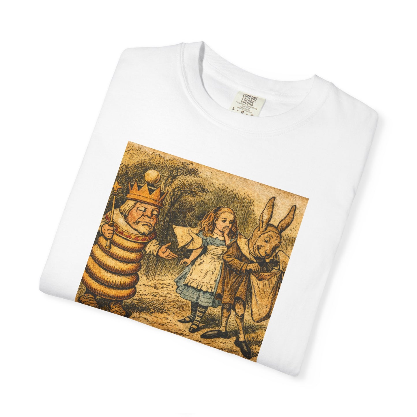 Alice in Wonderland Vintage Illustration T-Shirt