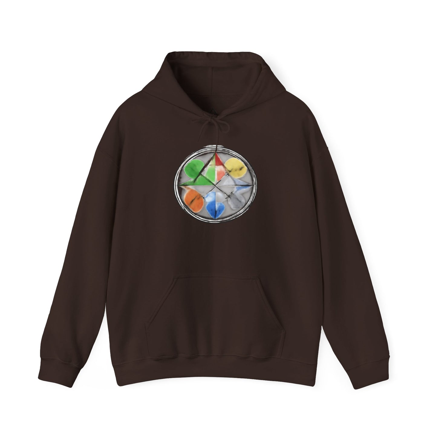 Elements Unisex Hoodie – Minimal Geometric Symbol
