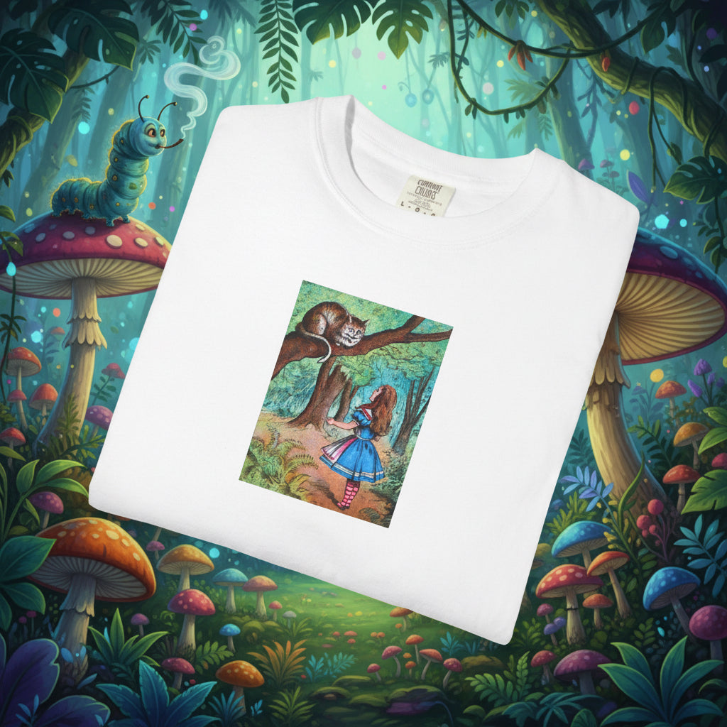 Alice in Wonderland Illustration T-Shirt