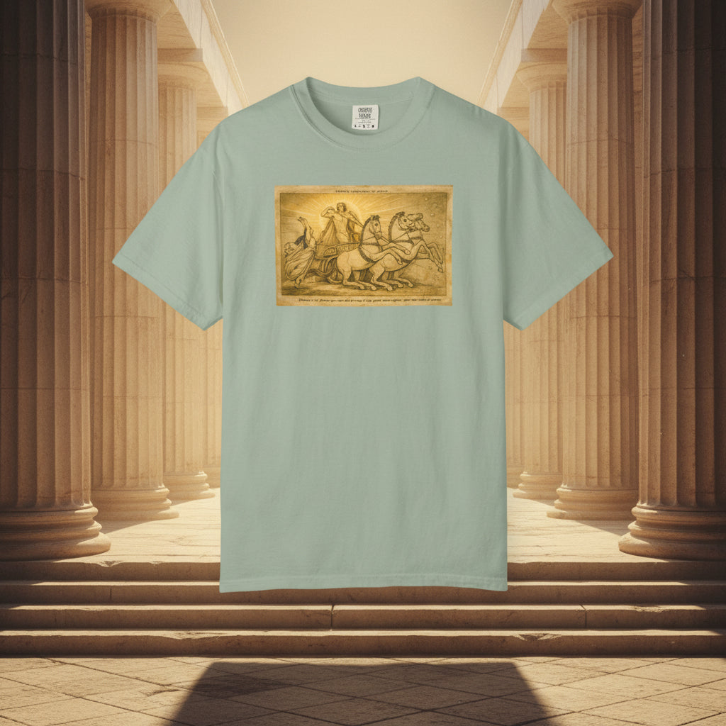 Lampetia Complaining to Apollo — Vintage Solar Chariot T-Shirt