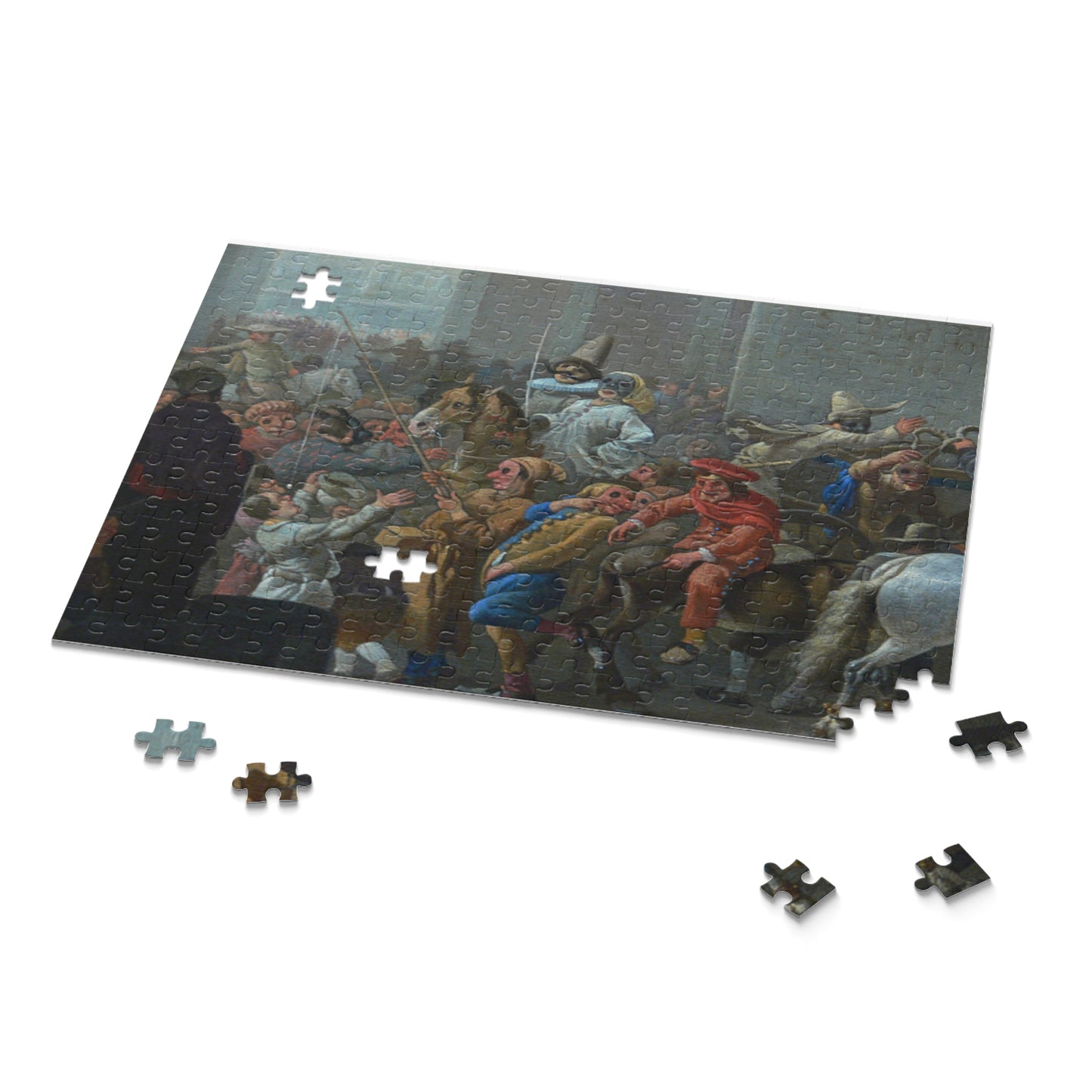Saturnalia Jigsaw Puzzle - Classic Painting 120/252/500-Piece