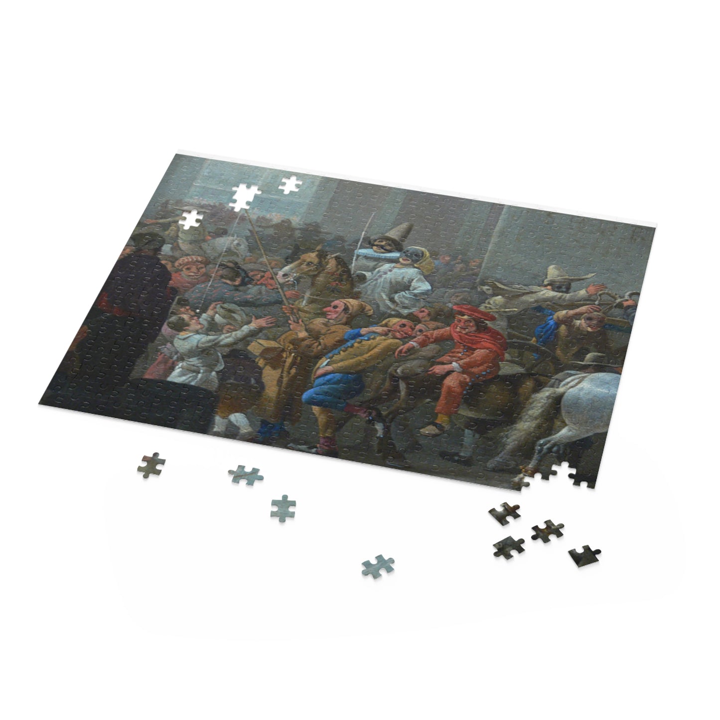 Saturnalia Jigsaw Puzzle - Classic Painting 120/252/500-Piece