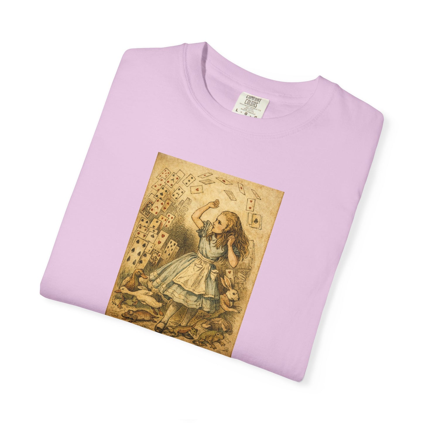 Alice in Wonderland Vintage Illustration T-Shirt