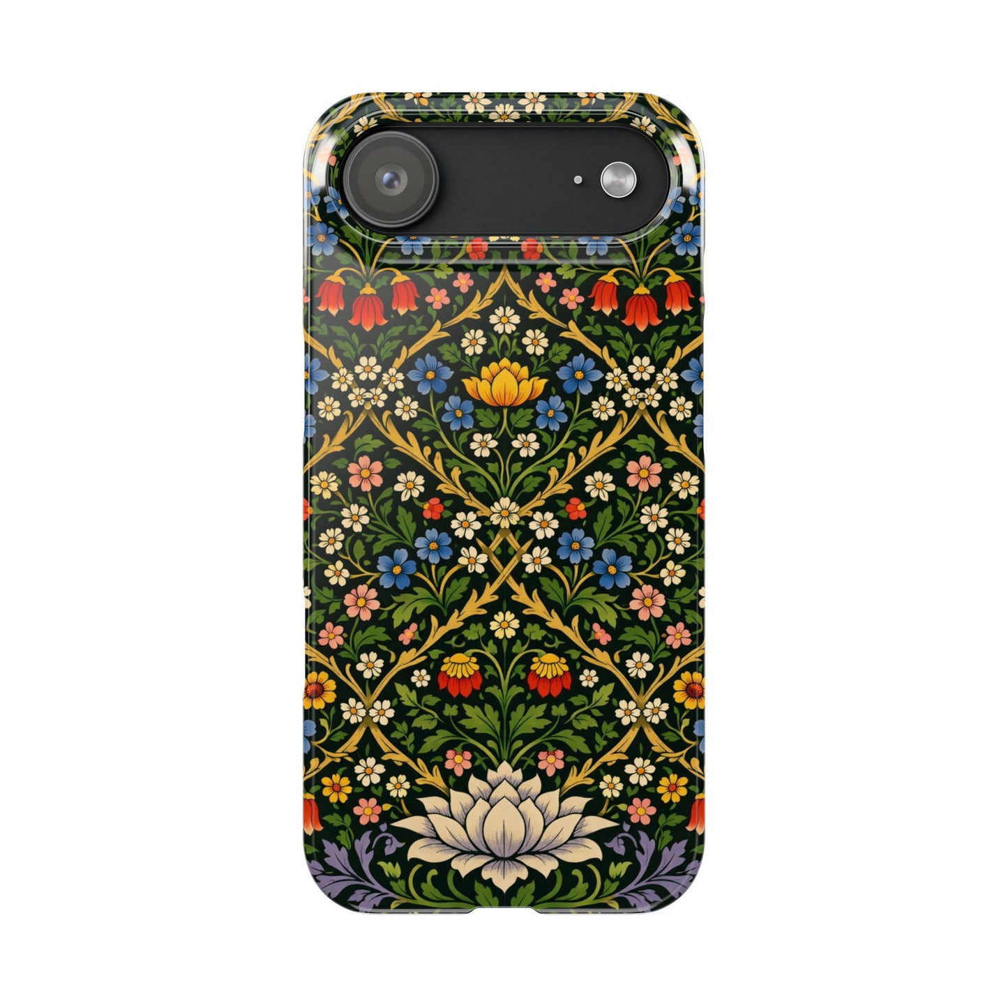 Slim Phone Case — Vintage William Morris Floral Pattern