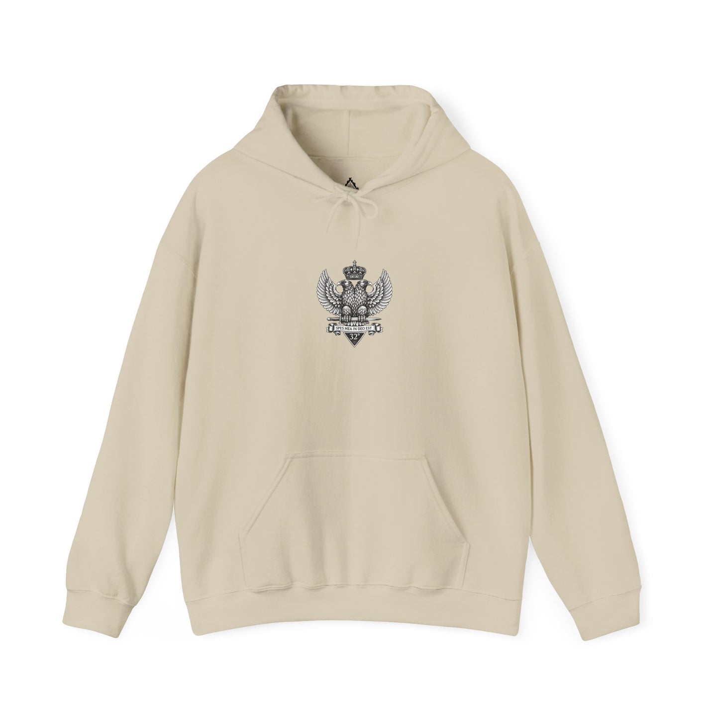 Double Headed Eagle Hoodie — Aletheia Crest Emblem Pullover