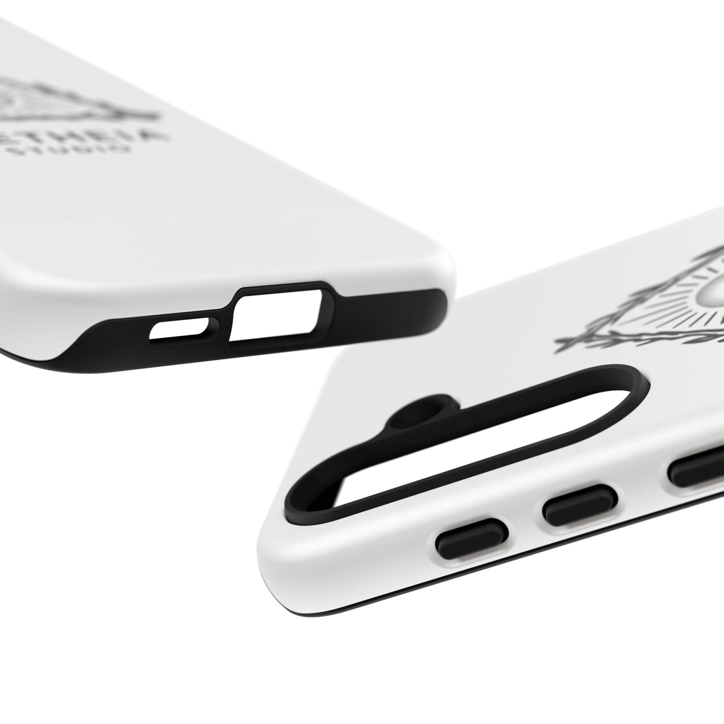 Aletheia Studio Sun Triangle Phone Case — Protective Tough Phone Case with Minimalist Logo