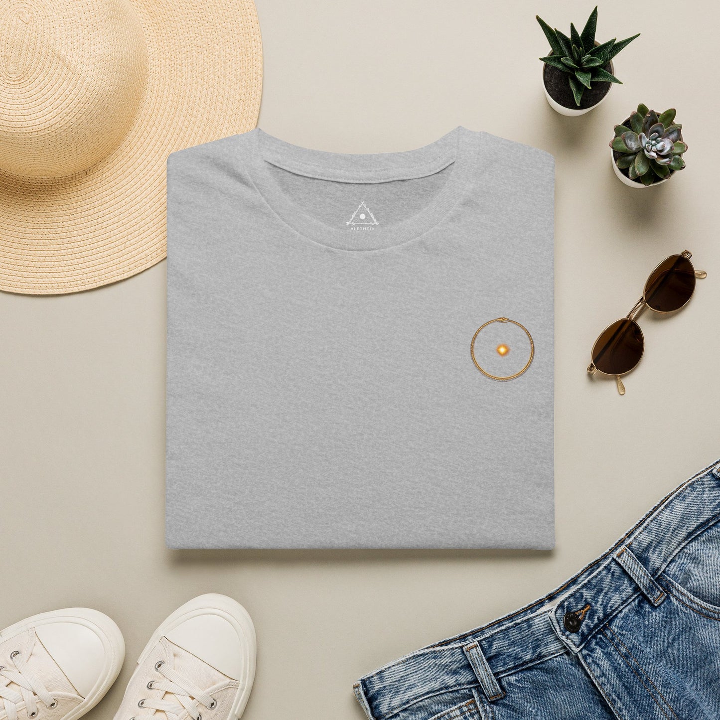 The Golden Serpent of Renewal T-Shirt