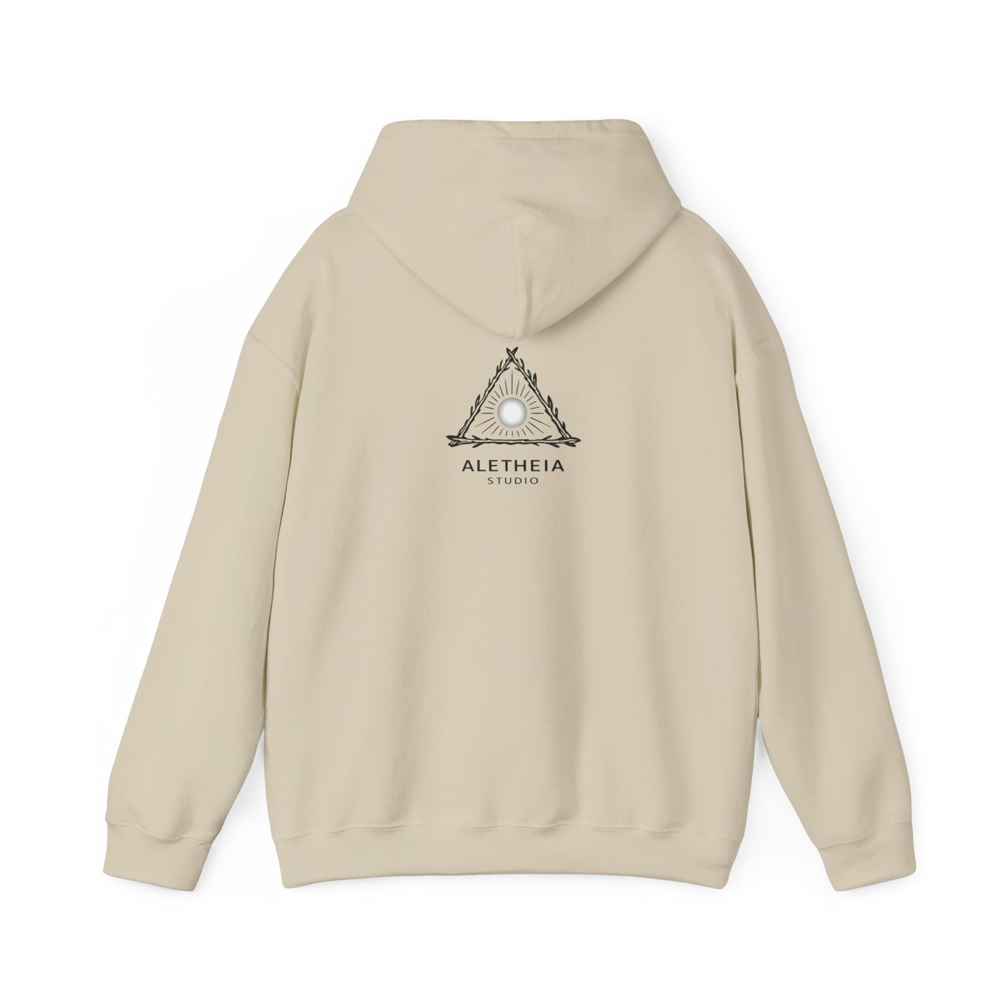 Enso Circle Unisex Hoodie – Minimal Zen Logo Pullover