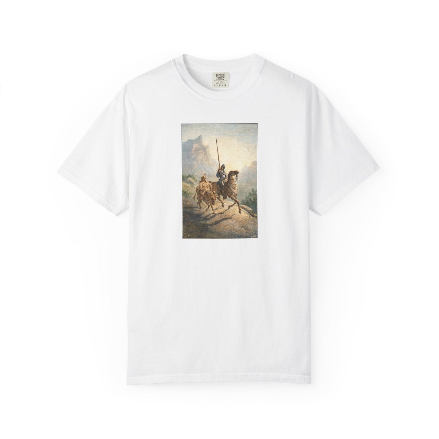 Don Quixote & Sancho Panza T-Shirt — The Visionary and the Realist