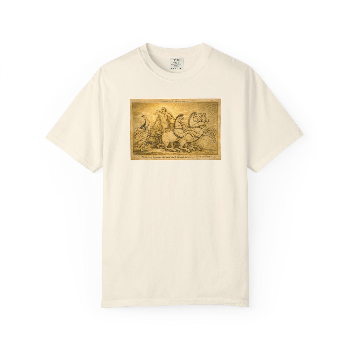 Lampetia Complaining to Apollo — Vintage Solar Chariot T-Shirt
