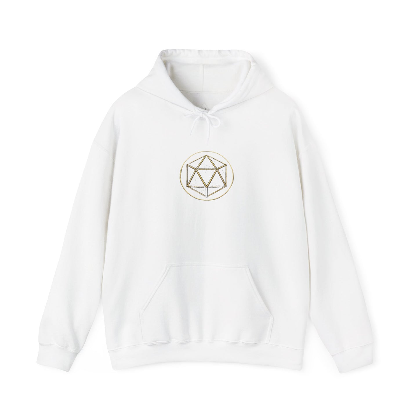 Circle‑Bound Icosahedron Hoodie