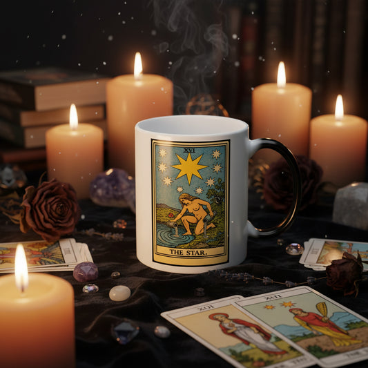 Tarot The Star Color-Changing Mug, 11oz