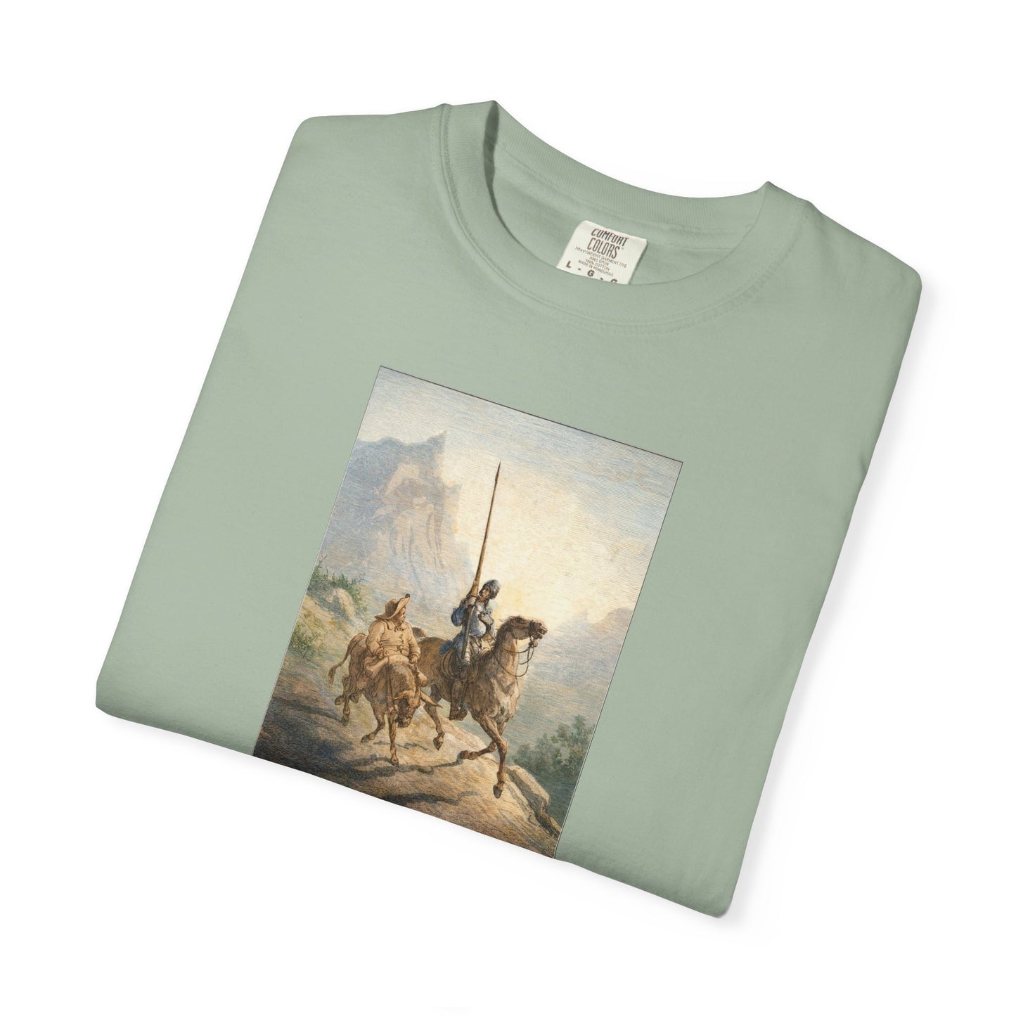 Don Quixote & Sancho Panza T-Shirt — The Visionary and the Realist