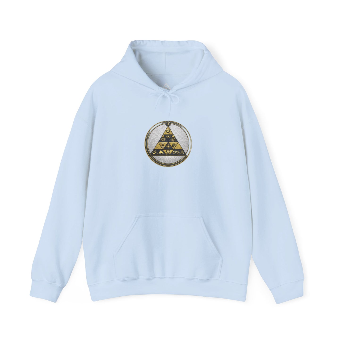 Golden Symbolic Triad Hoodie