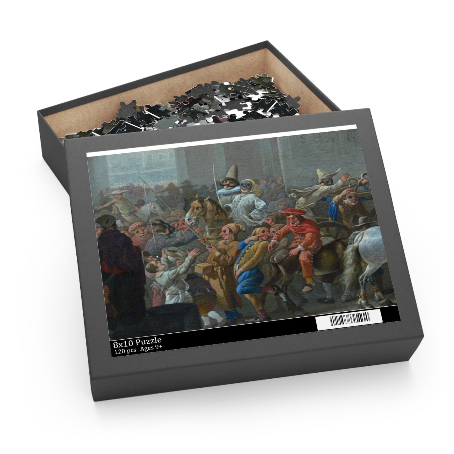 Saturnalia Jigsaw Puzzle - Classic Painting 120/252/500-Piece