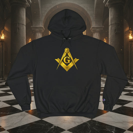 Master Mason Square & Compass Champion Hoodie