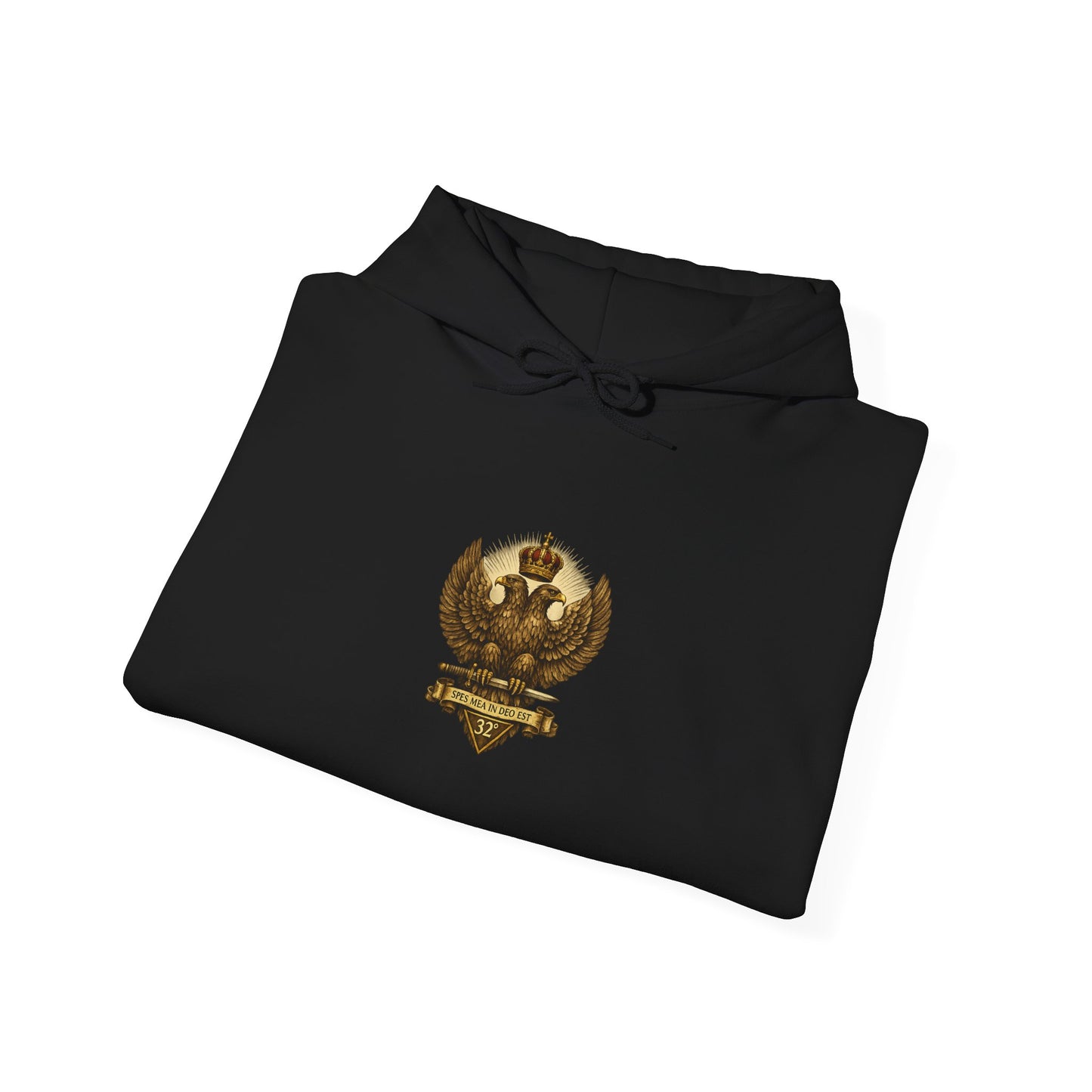 Double Headed Eagle Emblem (Color) Hoodie — Aletheia Crest Pullover