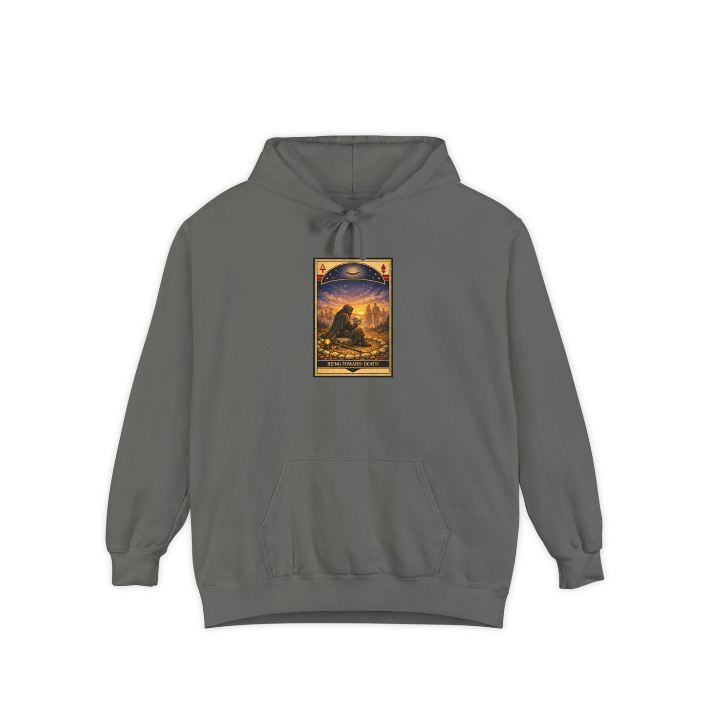 Being Toward Death Heavyweight Garment-Dyed Hoodie