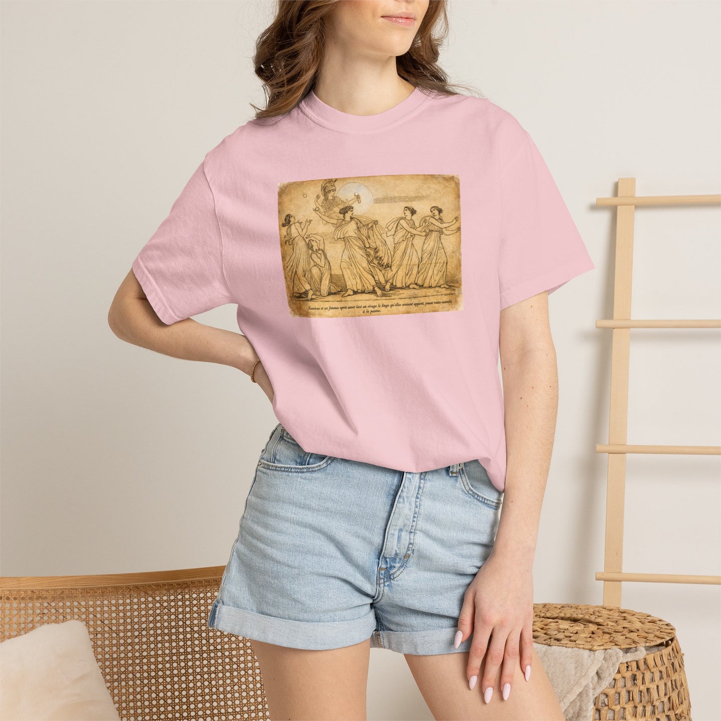 Nausicaa — Vintage Odyssey Illustration T-Shirt