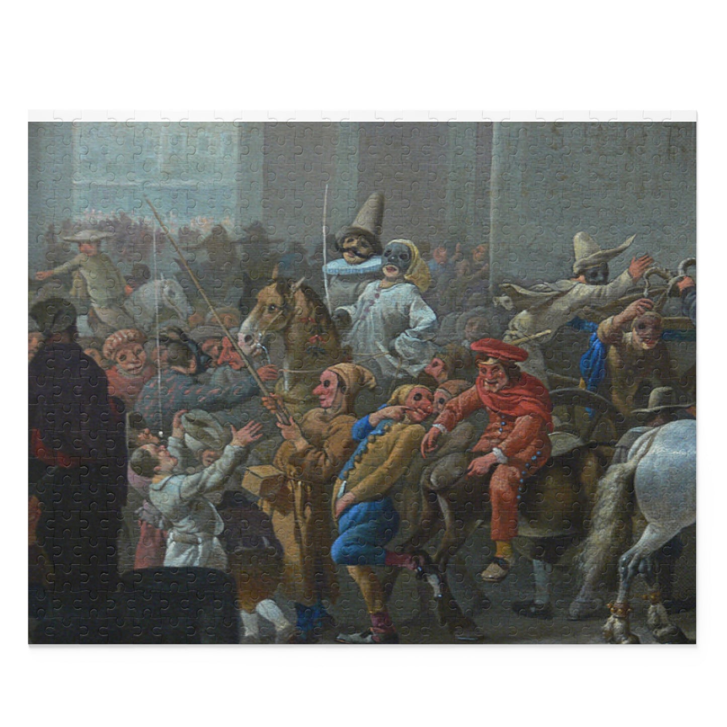 Saturnalia Jigsaw Puzzle - Classic Painting 120/252/500-Piece