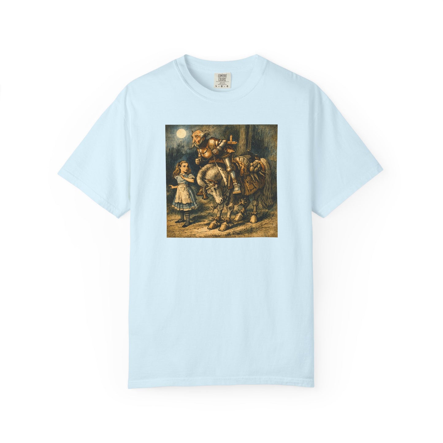 Vintage Fairy Tale Alice T-Shirt — Moonlit Children Art Print