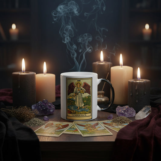 Tarot Temperance Color-Changing Mug, 11oz