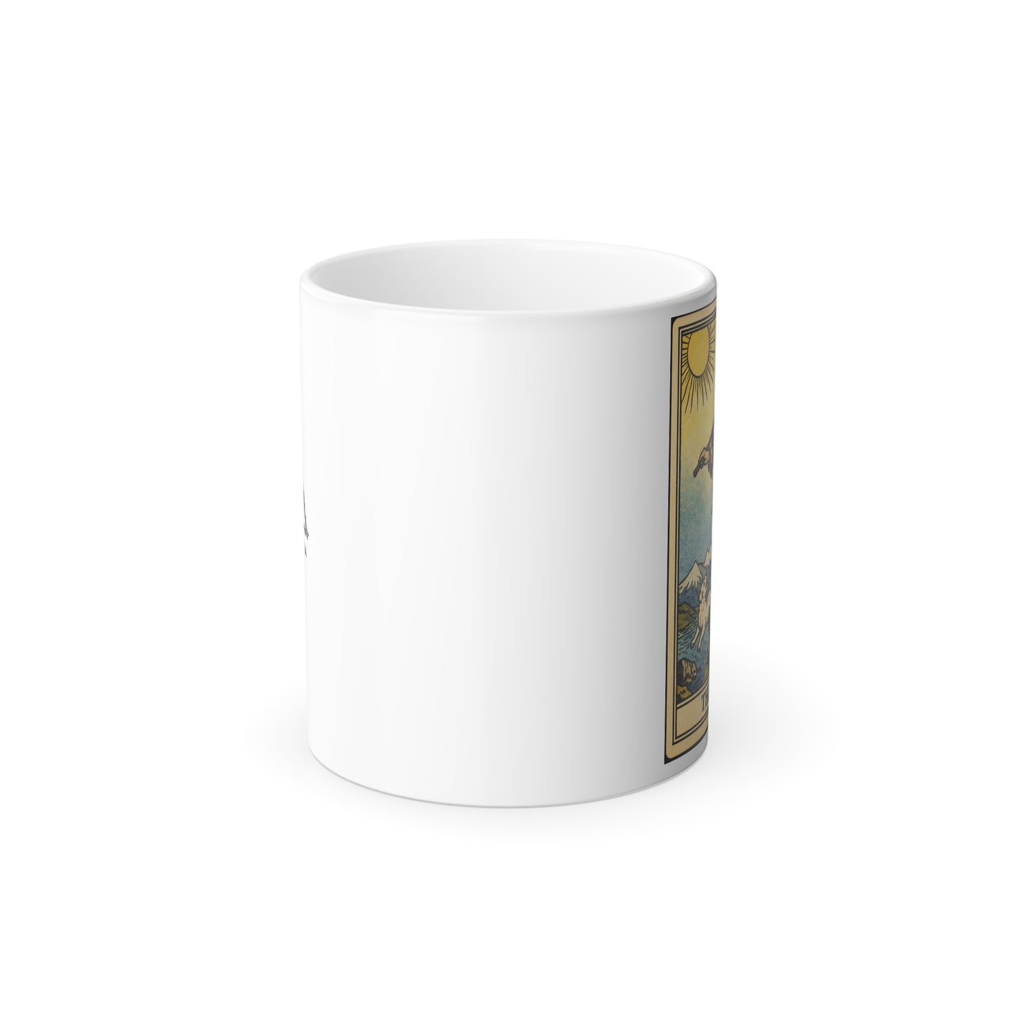 Tarot The Fool Color-Changing Mug, 11oz
