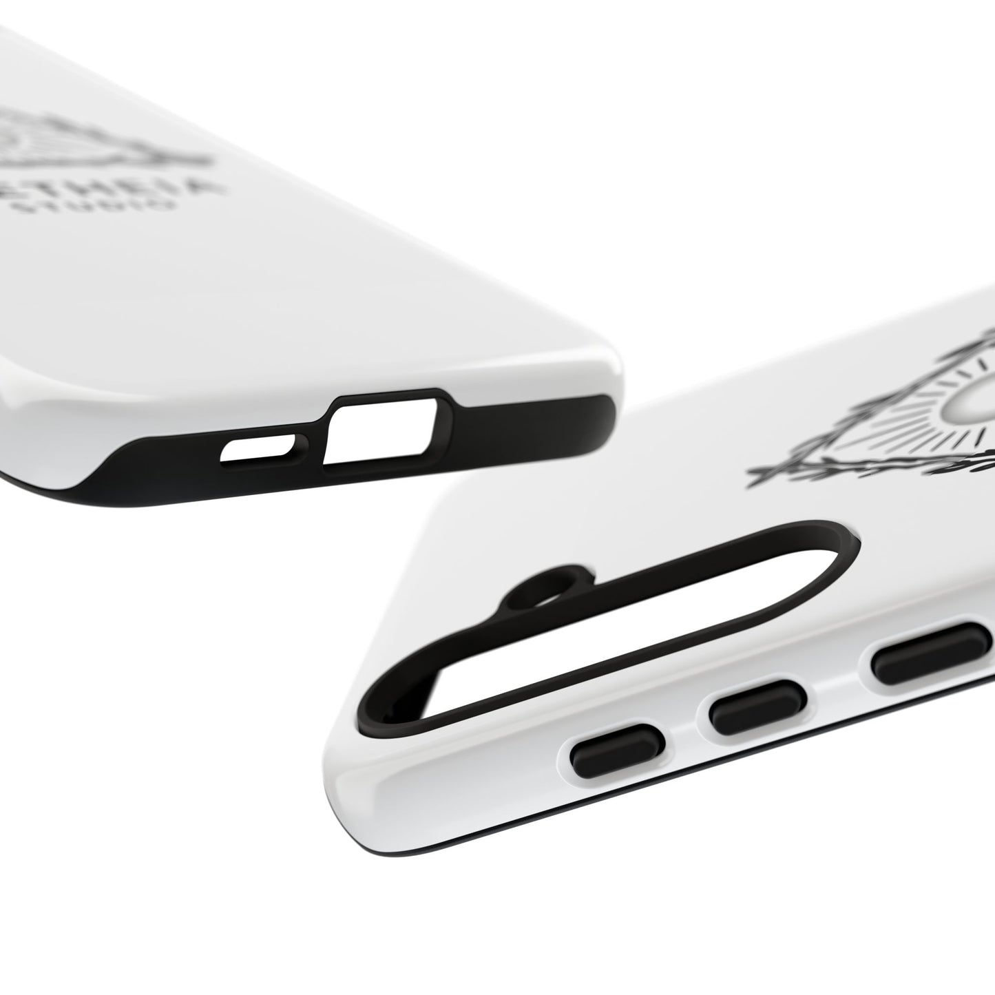 Aletheia Studio Sun Triangle Phone Case — Protective Tough Phone Case with Minimalist Logo