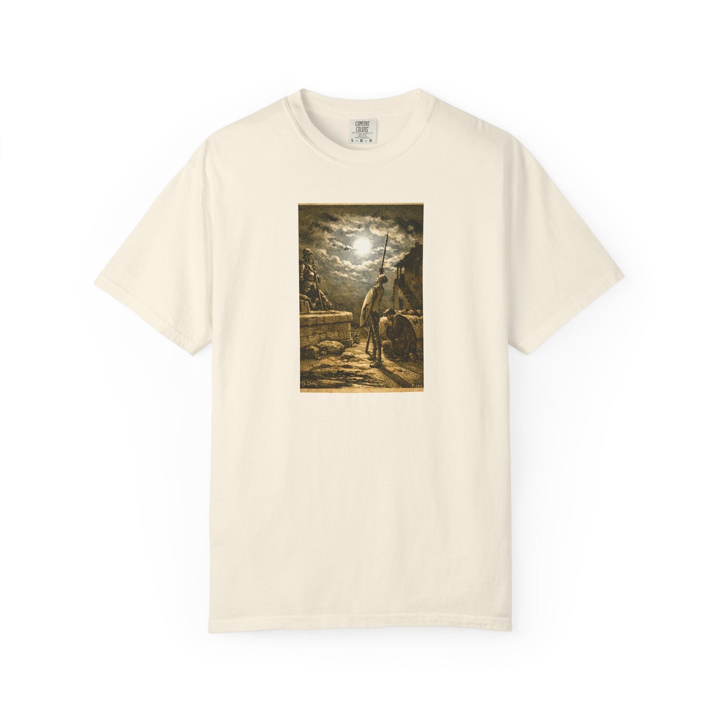 Don Quixote De La Mancha T-Shirt — Minimal Text
