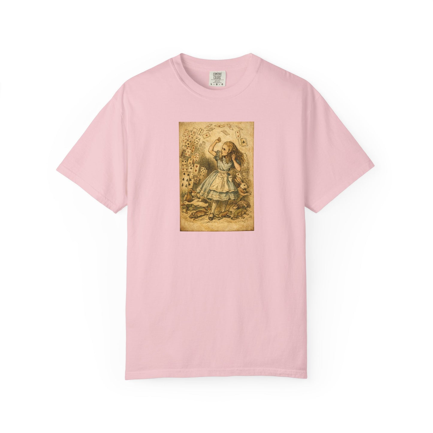 Alice in Wonderland Vintage Illustration T-Shirt
