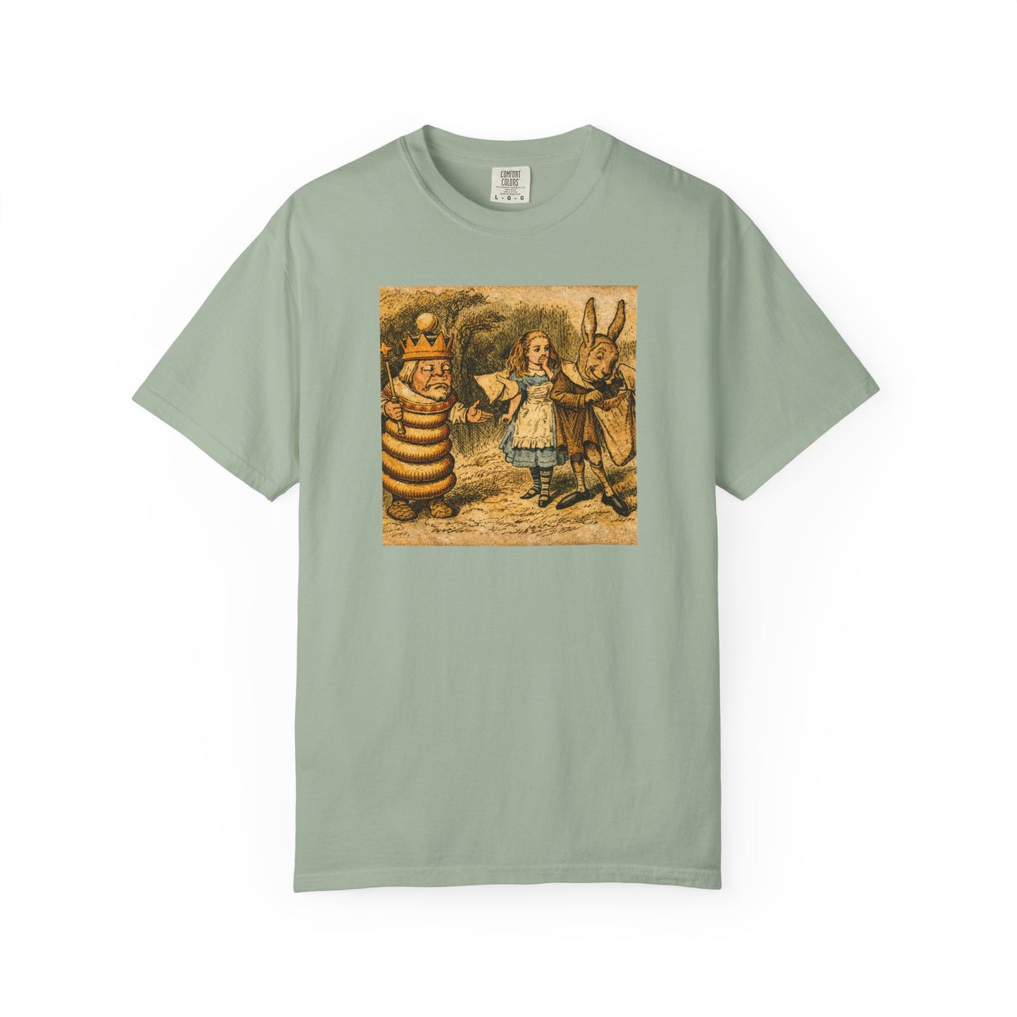 Alice in Wonderland Vintage Illustration T-Shirt